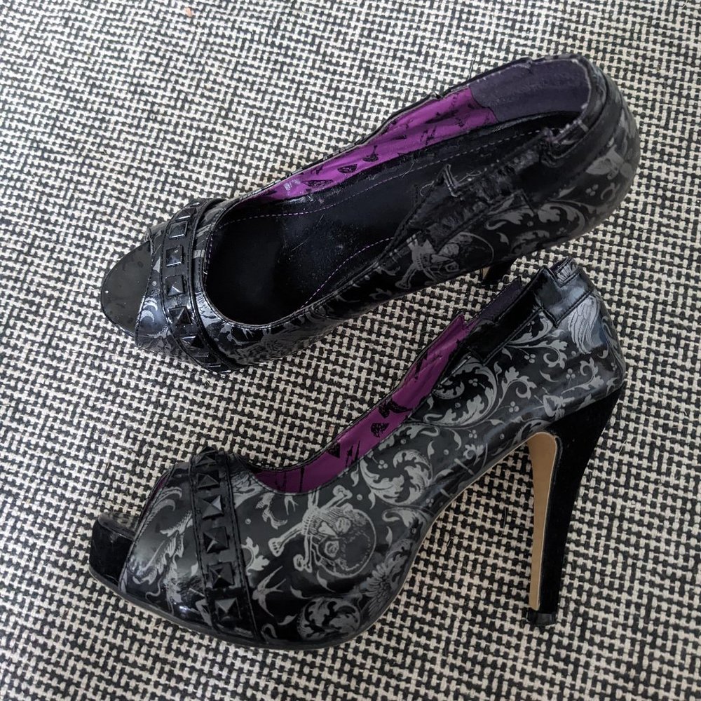 Gorgeous Iron Fist Studded Heels